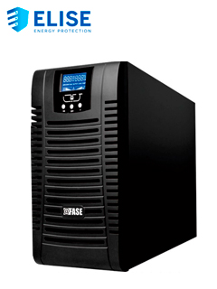 UPS ELISE FASE ONLINE SERIE ZEN 2000VA / 1800W / 4 TOMAS DE SALIDA NEMA 5-15 / RS232 