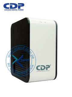 REGULADOR DE VOLTAJE CDP R2C-AVR1008I, 1000VA/500W, 170-270 VAC.4 TOMAS CON PROT