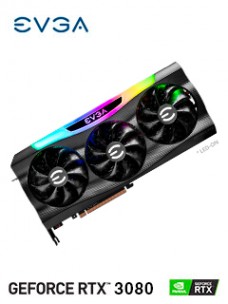 TARJETA DE VIDEO EVGA GEFORCE RTX 3080 12GB FTW3 ULTRA GAMING, 12GB GDDR6X, HDMI, DP(