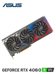 TARJETA DE VIDEO ASUS ROG STRIX GEFORCE RTX 4060 OC EDITION 8GB GDDR6, PCI-E 4.0