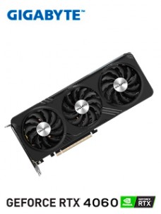 TARJETA DE VIDEO GIGABYTE GEFORCE RTX 4060 GAMINGOC 8G, 8GB GDDR6, PCI-E 4.0PUER