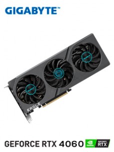 TARJETA DE VIDEO GIGABYTE GEFORCE RTX 4060 TI EAGLE OC 8G, 8GB GDDR6, PCI-E 4.0P