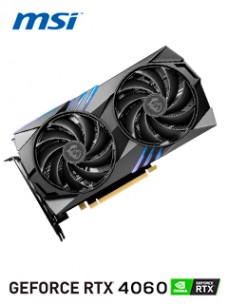 TARJETA DE VIDEO MSI GEFORCE RTX 4060 TI GAMING X8G, 8GB GDDR6, PCIE 4.0 X16 (UTILIZA